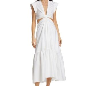 ALC Elegant White Sleeveless Dress